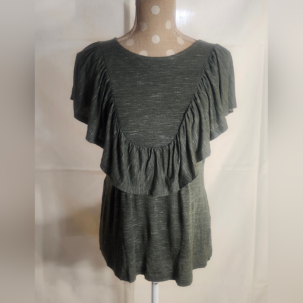 NWT ruffled top